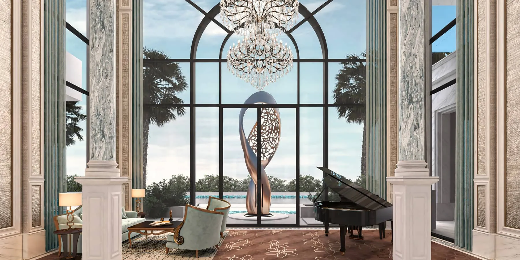 قصور موناكو في دبي الجنوب