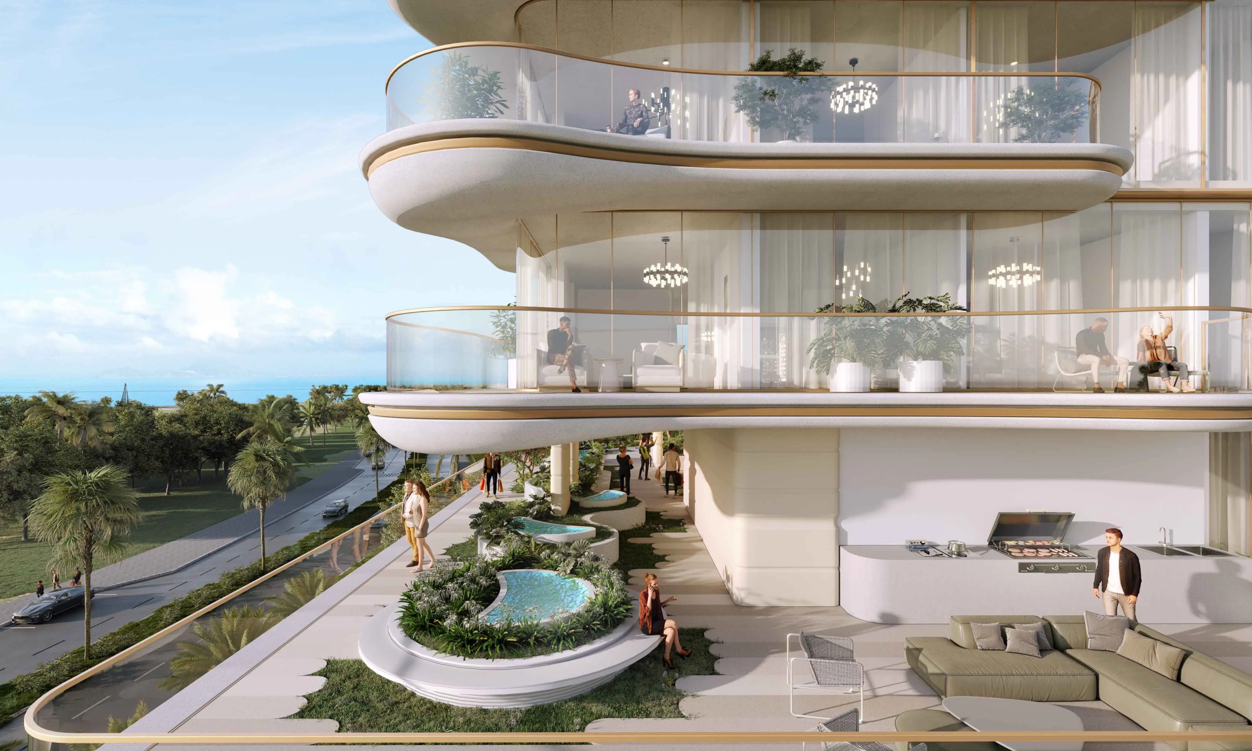 بيتش ووك ريزيدنس 4