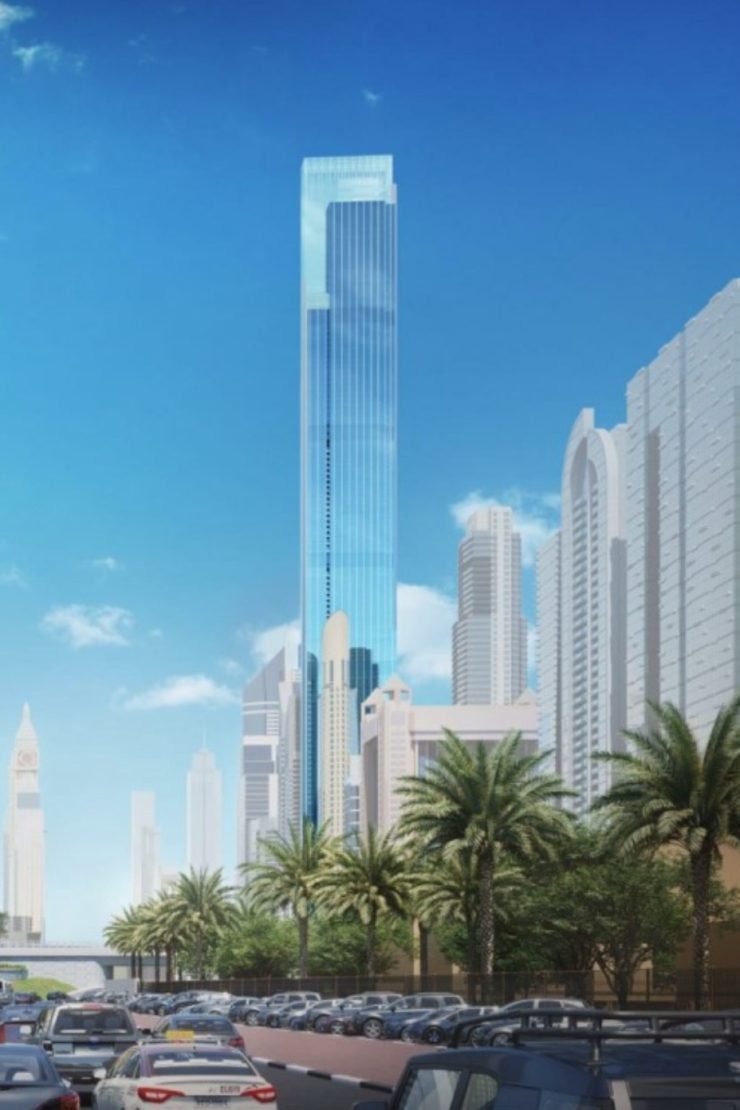 برج عزيزي دبي 