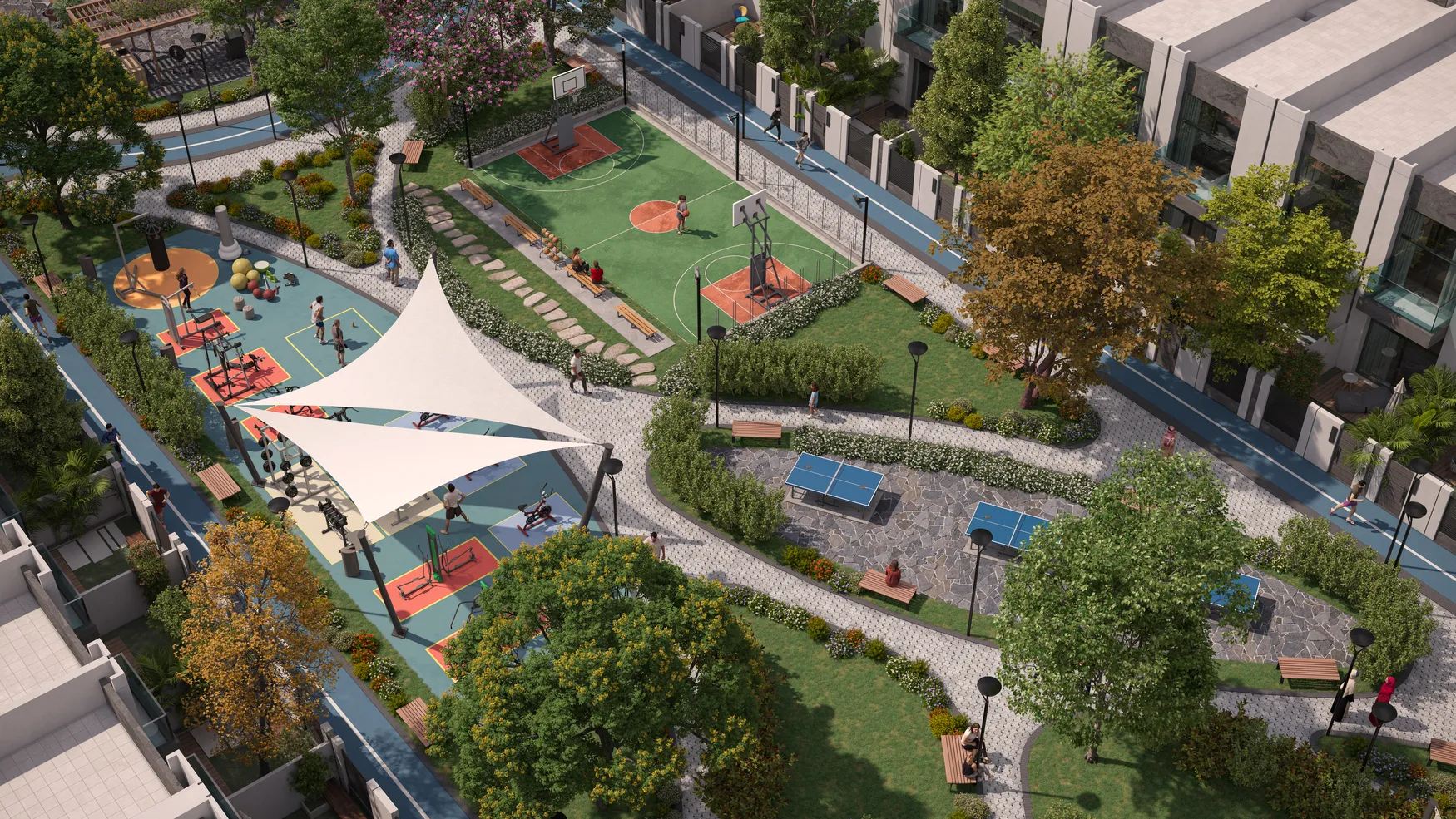 ريبورتاج ڤيلدج في دبي لاند | فلل وتاون هاوس فاخرة للبيع في دبي