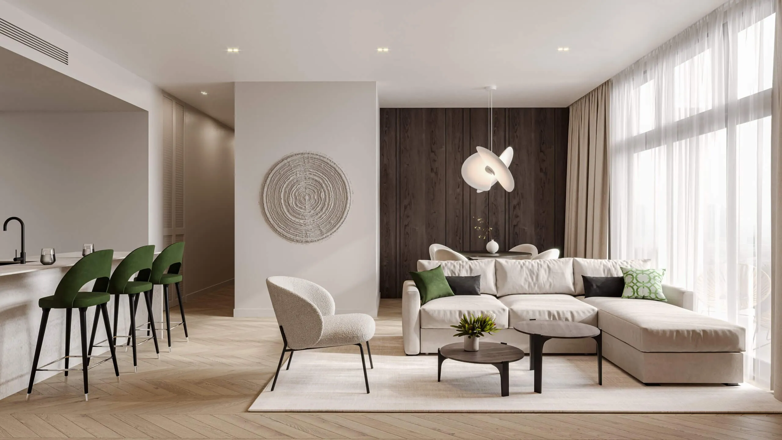 1 وود ريزيدنس من أوبجيكت 1 في قرية جميرا الدائرية