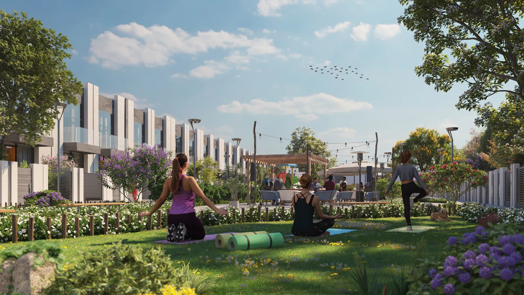 ريبورتاج ڤيلدج في دبي لاند | فلل وتاون هاوس فاخرة للبيع في دبي