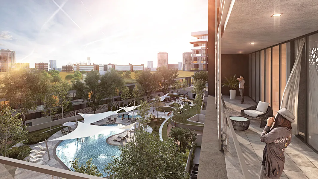 مشروع ذا جيت ريزيدنس في مدينة مصدر