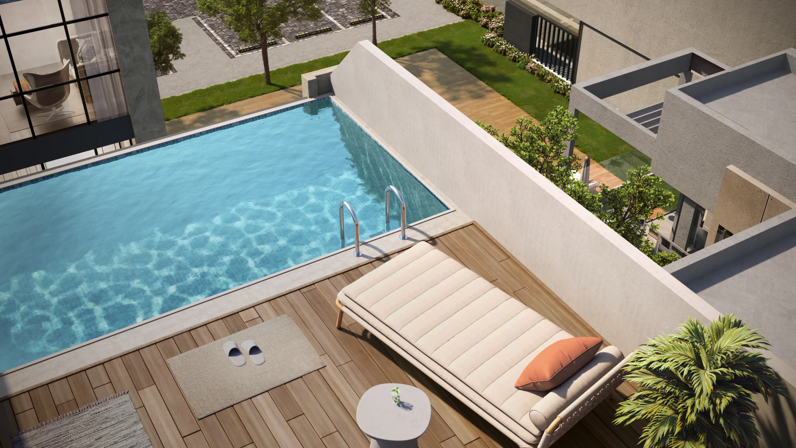 مشروع ريبورتاج فيليج في مدينة خليفة أبوظبي