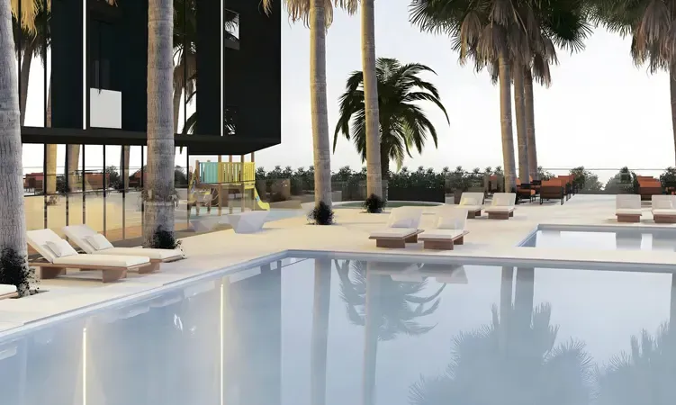 برج ريد سكوير في مثلث قرية الجميرا