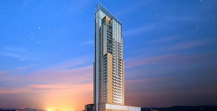 برج ذا سكوير – قرية جميرا الدائرية – دبي