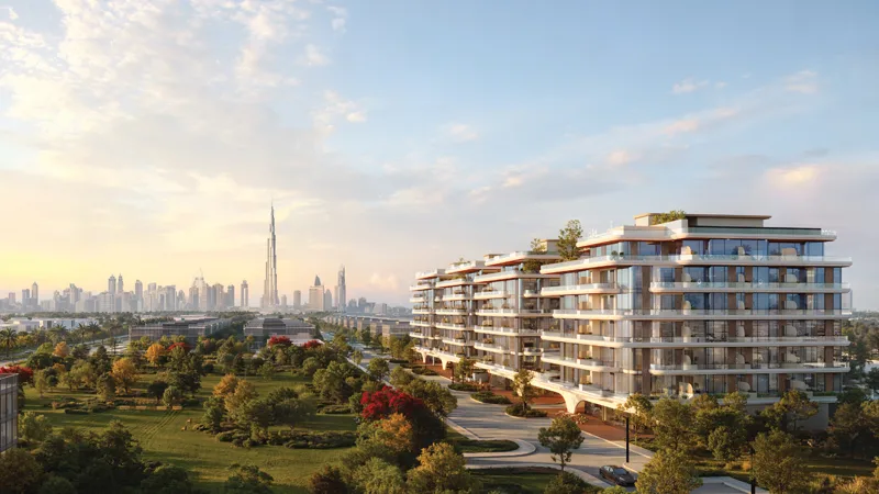 مشروع جيت إليفن ريزيدنسز من تطوير شركة أمواج للتطوير العقاري