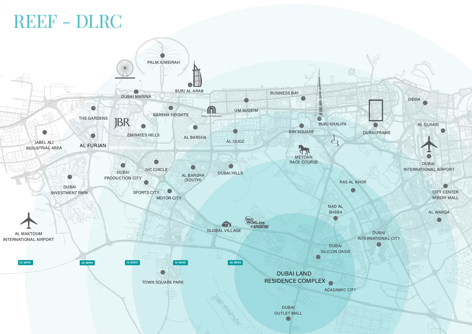 مشروع ريف 998 من تطوير شركة ريف للتطوير العقاري في دبي لاند ريزيدنسز