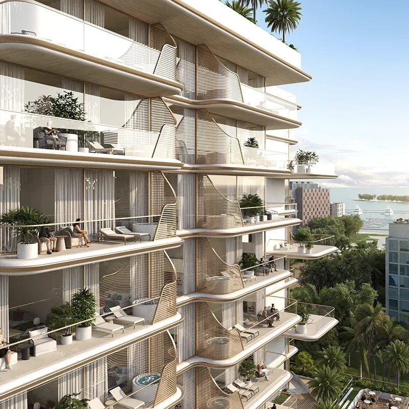 صن سيت باي في جزر دبي