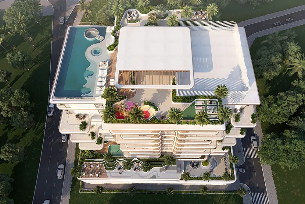 صن سيت باي في جزر دبي