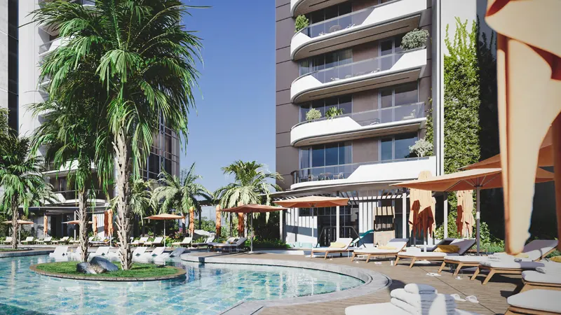 مشروع ذا أوركارد بليس في قرية جميرا الدائرية