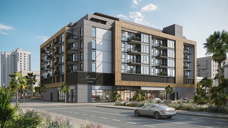 ريفييرا شاليه في قرية جميرا الدائرية، دبي