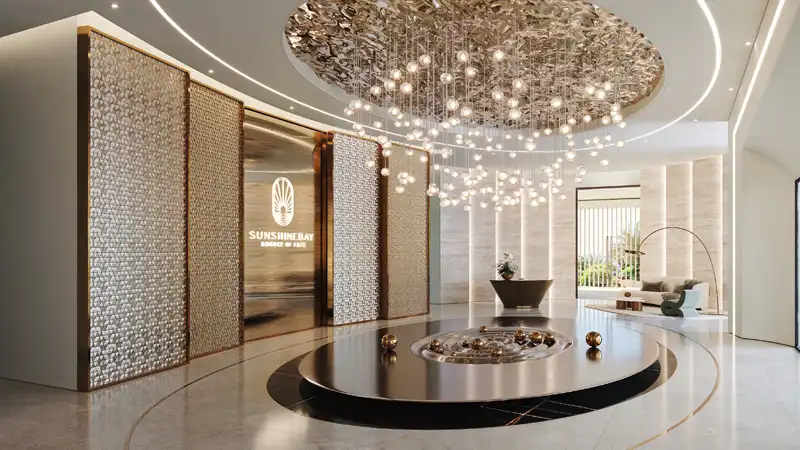 صن شاين باي في جزيرة المرجان