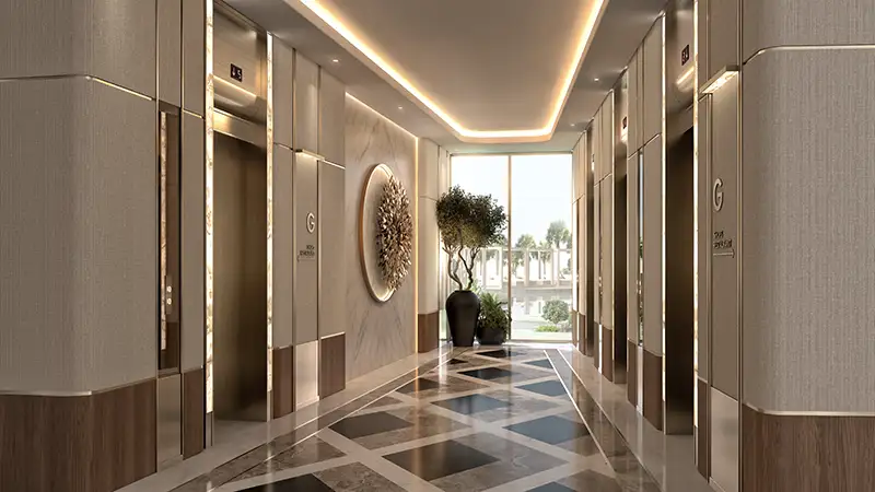 مشروع تاج ولينغتون ميوز في جزيرة المرجان، رأس الخيمة، من تطوير شركة BNW