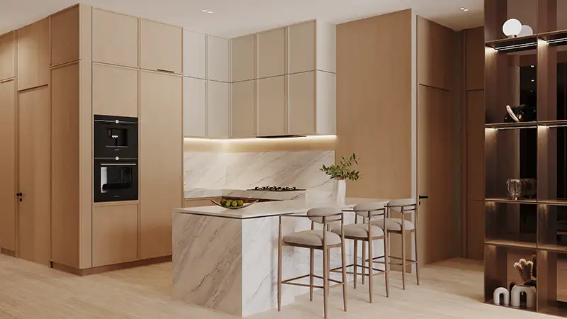 مشروع تاج ولينغتون ميوز في جزيرة المرجان، رأس الخيمة، من تطوير شركة BNW