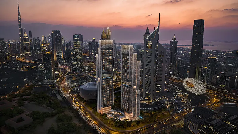 مشروع جميرا ريزيدنسز أبراج الإمارات من شركة مراس