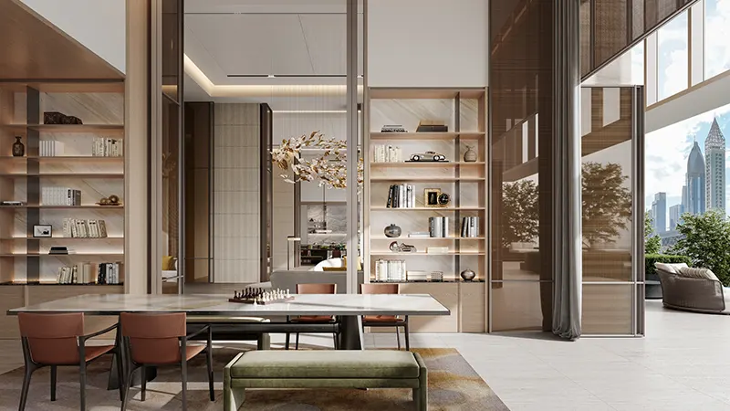 مشروع جميرا ريزيدنسز أبراج الإمارات من شركة مراس