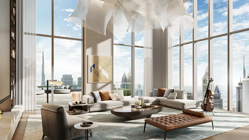 مشروع جميرا ريزيدنسز أبراج الإمارات من شركة مراس