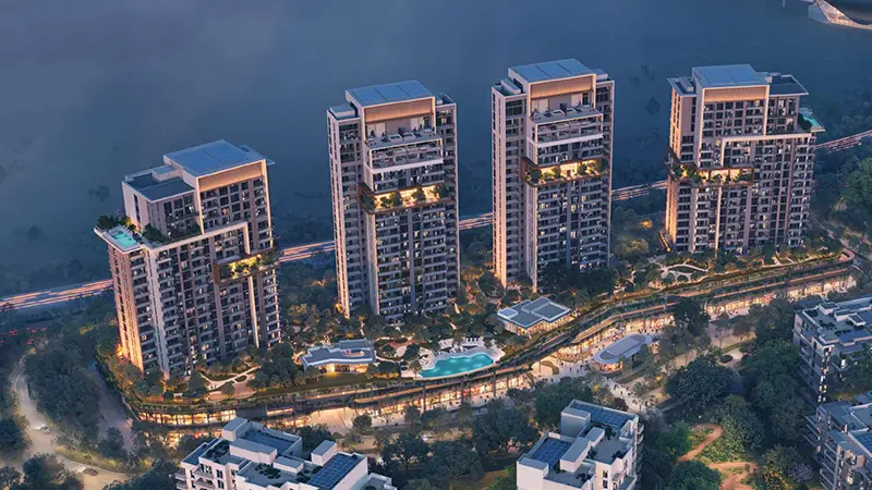 ديستريكت تلال الغاف من تطوير ماجد الفطيم