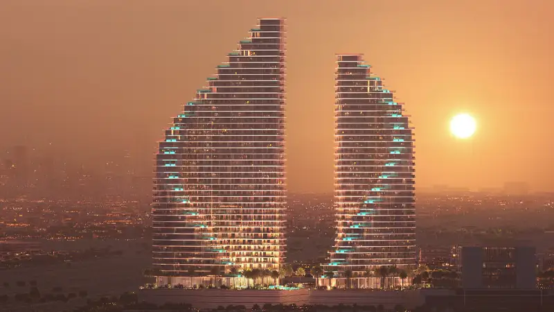 بن غاطي فلير في مثلث قرية جميرا (JVT) بدبي