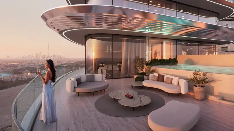 بن غاطي فلير في مثلث قرية جميرا (JVT) بدبي