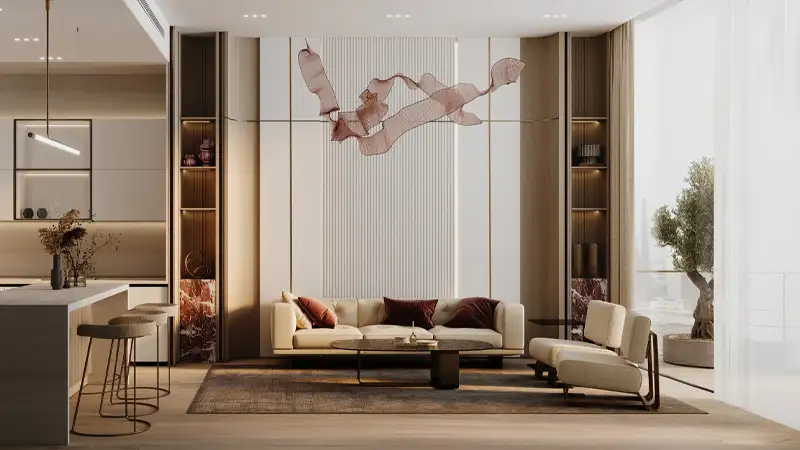 بن غاطي فلير في مثلث قرية جميرا (JVT) بدبي