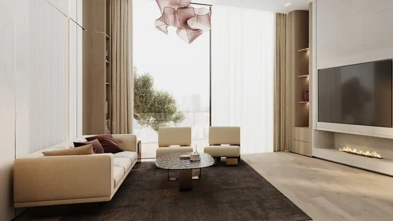 بن غاطي فلير في مثلث قرية جميرا (JVT) بدبي