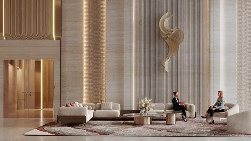 بن غاطي فلير في مثلث قرية جميرا (JVT) بدبي