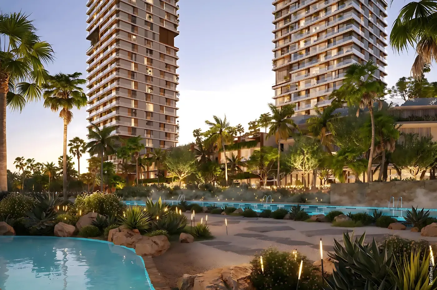 شقق تاليا بيوند في مدينة دبي الملاحية 