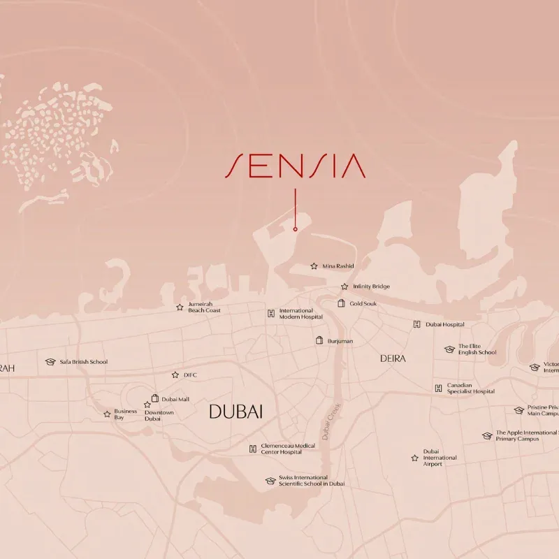 سينسيا من بيوند في مدينة دبي الملاحية