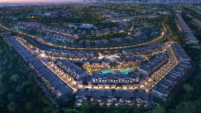 جاسمين لين من شركة دورار العقارية - تاون هاوس فاخر في جميرا جولف إستيتس