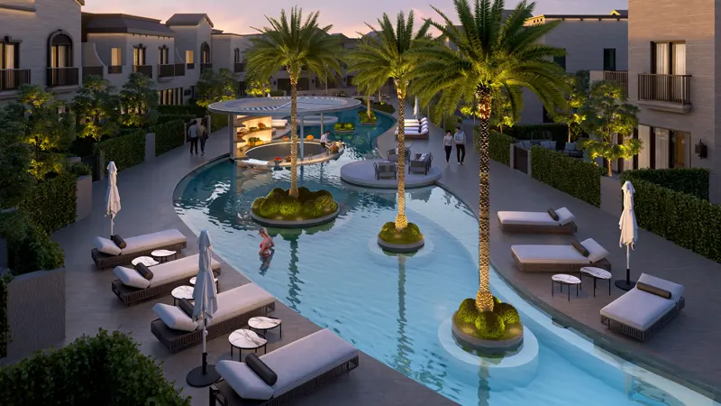 جاسمين لين من شركة دورار العقارية - تاون هاوس فاخر في جميرا جولف إستيتس