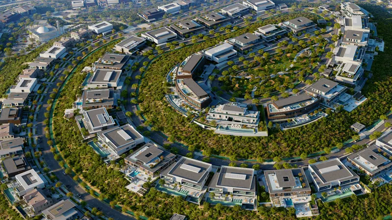 فلل نوايف ويست في جزيرة الحديريات، أبوظبي