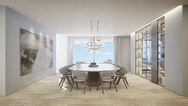 قصور نوايف ويست في قلب جزيرة الحديريات