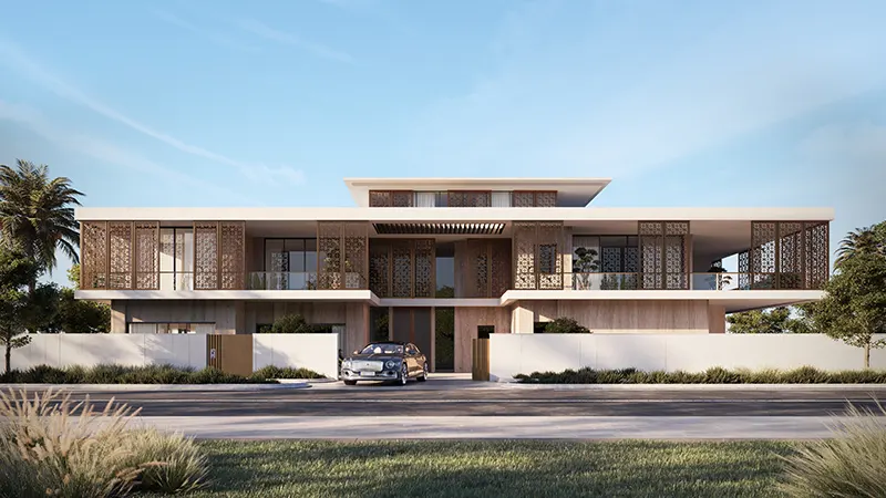 قصور نوايف ويست في قلب جزيرة الحديريات