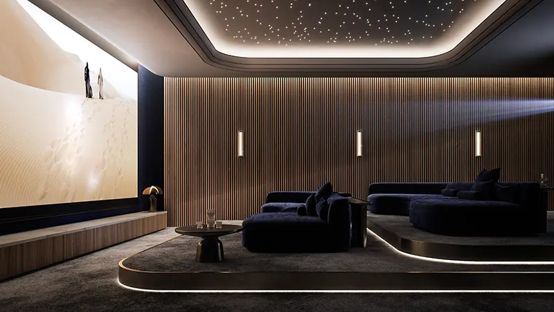 قصور نوايف ويست في قلب جزيرة الحديريات