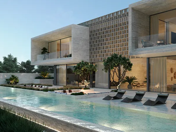 قصور نوايف ويست في قلب جزيرة الحديريات