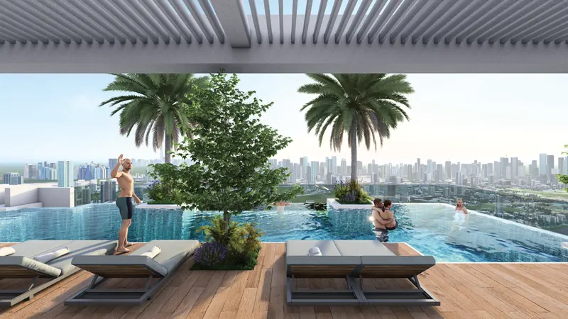 مساكن غربي 1 في قلب أرجان، دبي لاند