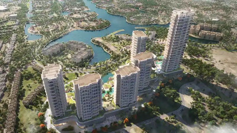 ويست ريزيدنسز في قلب جزر جميرا من تطوير شركة بالما