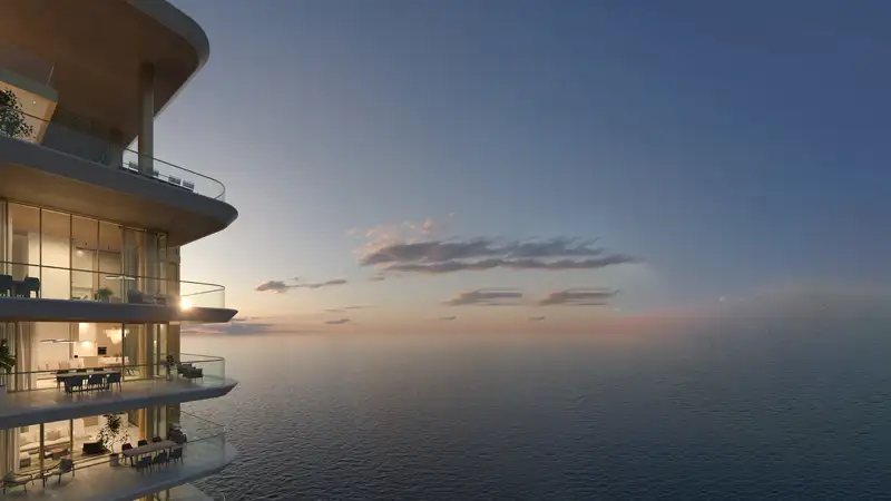 ويست ريزيدنسز في قلب جزر جميرا من تطوير شركة بالما