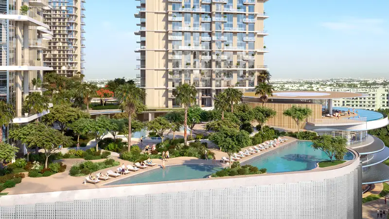 ويست ريزيدنسز في قلب جزر جميرا من تطوير شركة بالما