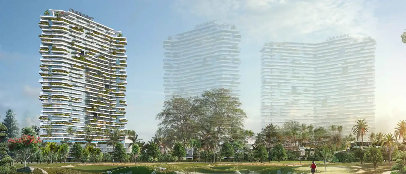 برج جولف جرينز 2B في داماك هيلز