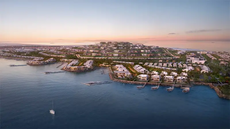 فلل بشاير في قلب جزيرة الحديريات من مجموعة مدن