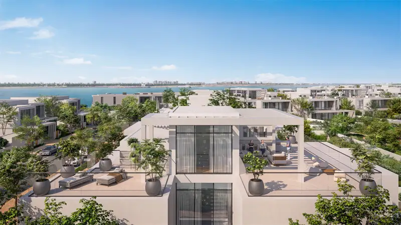 فلل بشاير في قلب جزيرة الحديريات من مجموعة مدن