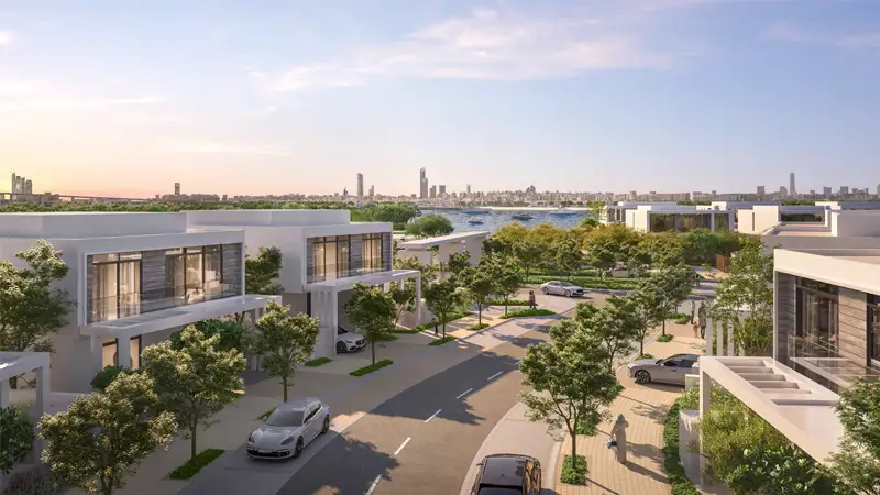 فلل بشاير في قلب جزيرة الحديريات من مجموعة مدن