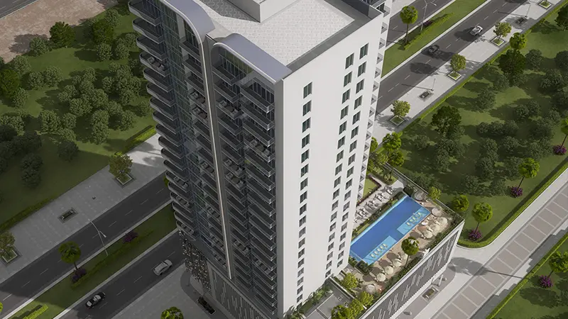 ليفين ريزيدنسز في قلب قرية جميرا تراينجل بدبي