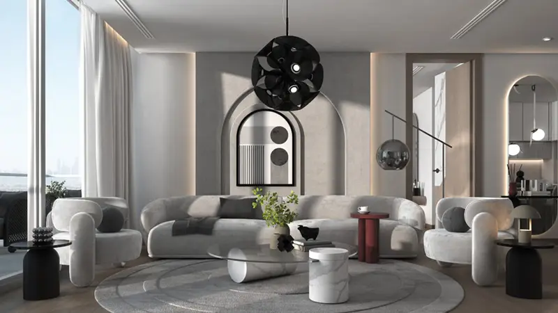 ليفين ريزيدنسز في قلب قرية جميرا تراينجل بدبي