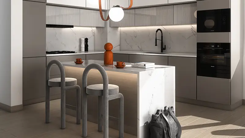 ليفين ريزيدنسز في قلب قرية جميرا تراينجل بدبي