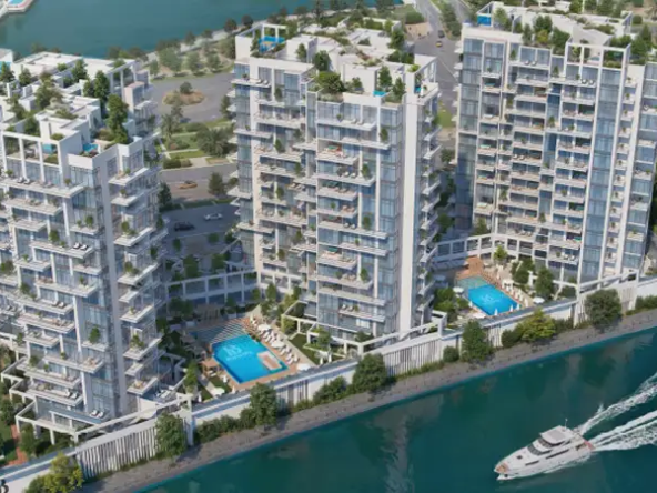 باب القصر إطلالة القناة 22 في شاطئ الراحة، أبوظبي