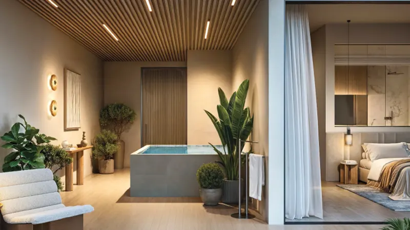 باب القصر إطلالة القناة 22 في شاطئ الراحة، أبوظبي